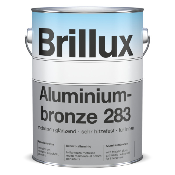 Brillux Aluminiumbronze 283 Schutzlack 2,5 l Dose