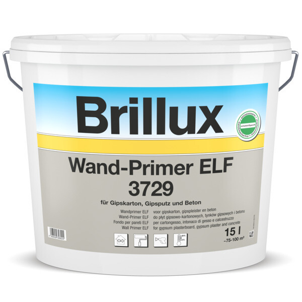 Brillux Wand-Primer ELF 3729 Spezialgrundierfarbe matt weiß-0-372900150095M