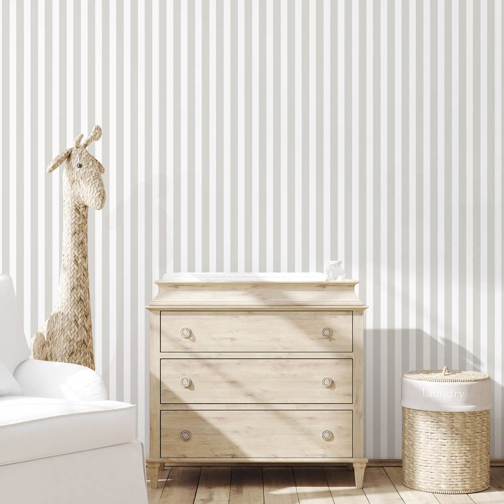 shapes pattern gray and white non-woven wallpaper Tiny Tots 2 Essener G78401-28-G78401.1M