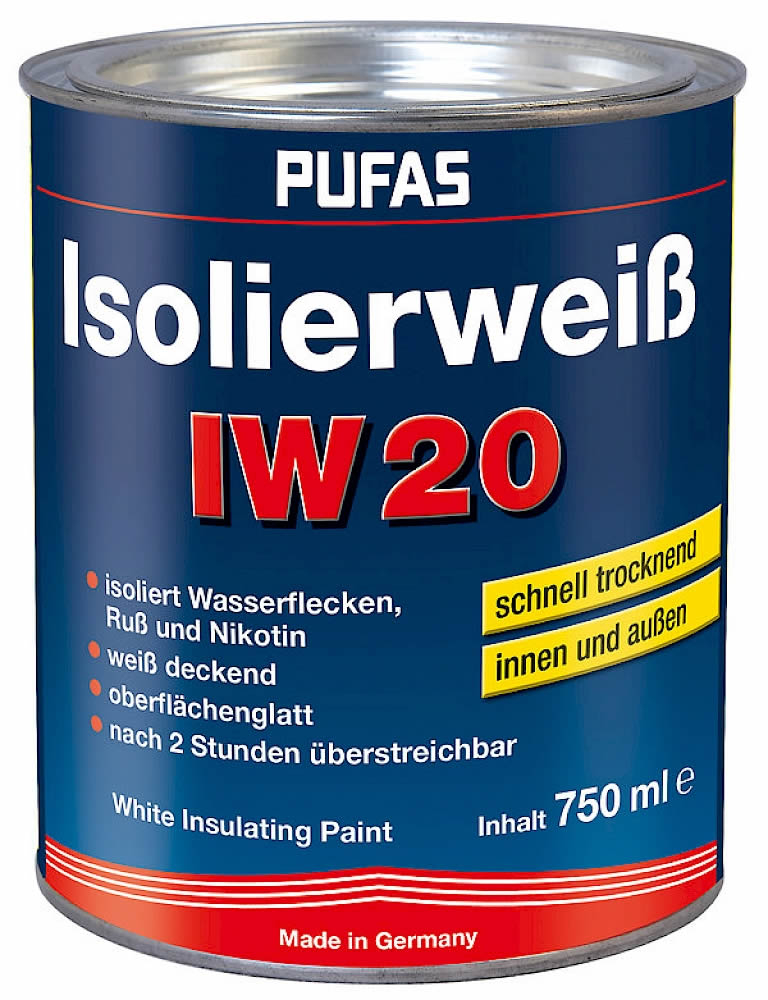 Pufas Isolierweiß IW20