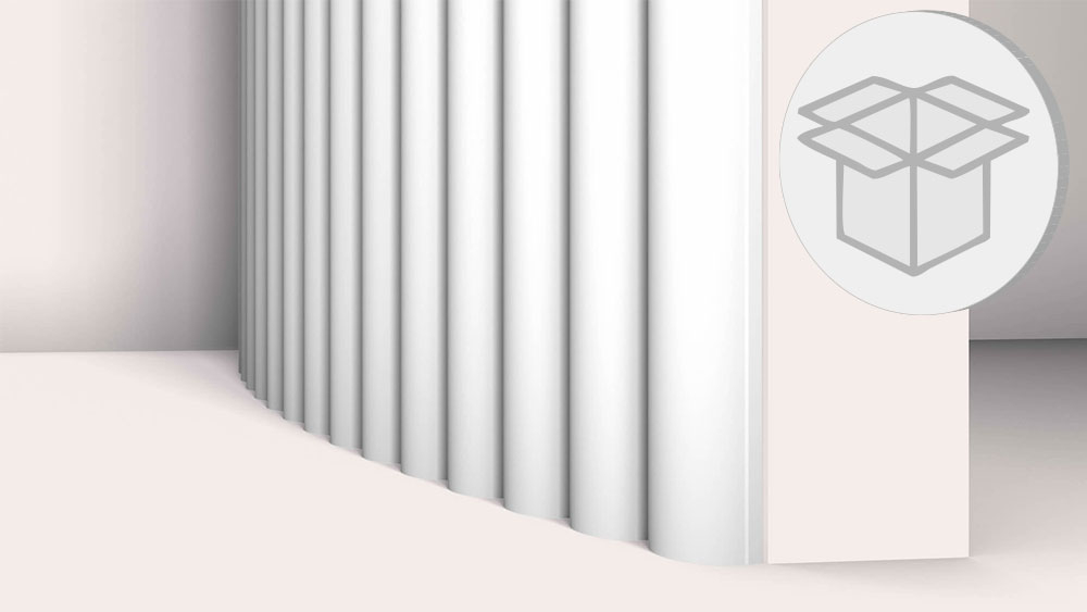 3s 3D-Panel Box NMC CANELE XL FLEX Noel Marquet Wall tiles