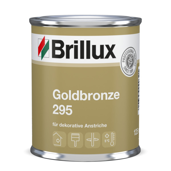 Brillux Goldbronze 295 für innen, 125  Dose
