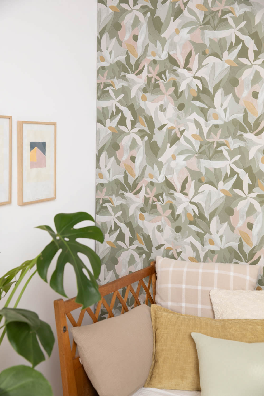 Tapete Natur Blätter Khaki Caselio Imagination IMG102167009