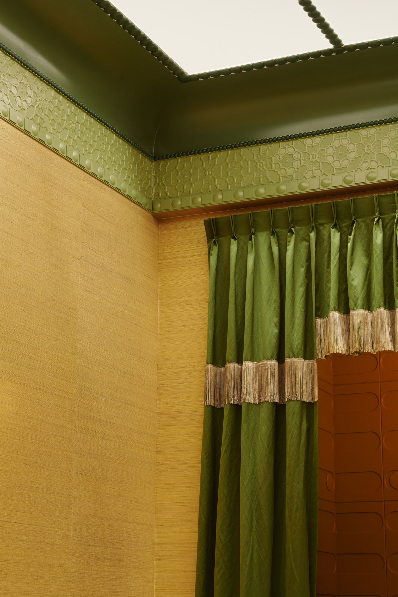 Wall moulding circle and square Art Deco P9902 Orac cornice