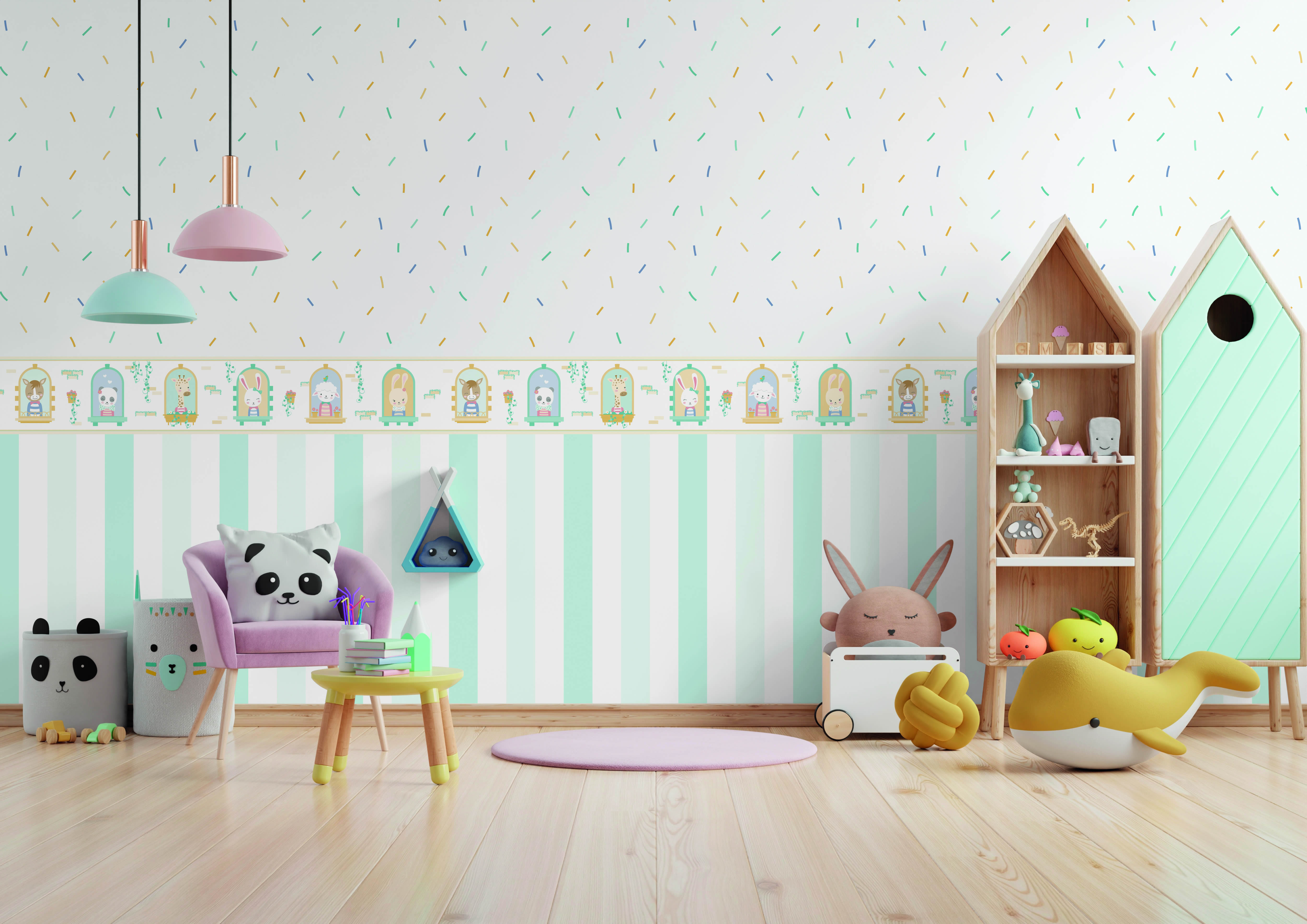 Kleine Linien Weiß Tapete Pippo Rasch Textil 104531