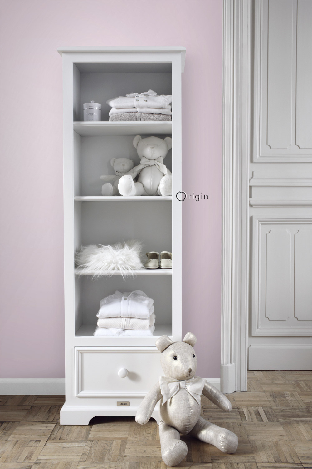 Tapete Vliestapete Uni rosa 346802
