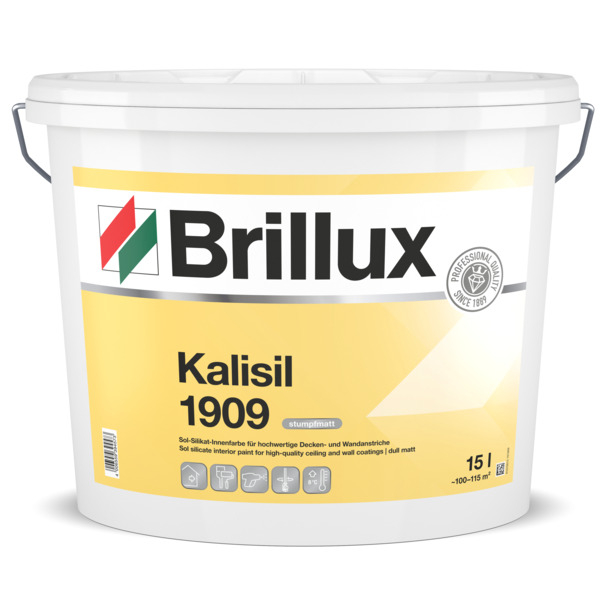 Brillux Kalisil 1909 Sol-Silikat-Innenfarbe stumpfmatt  weiß