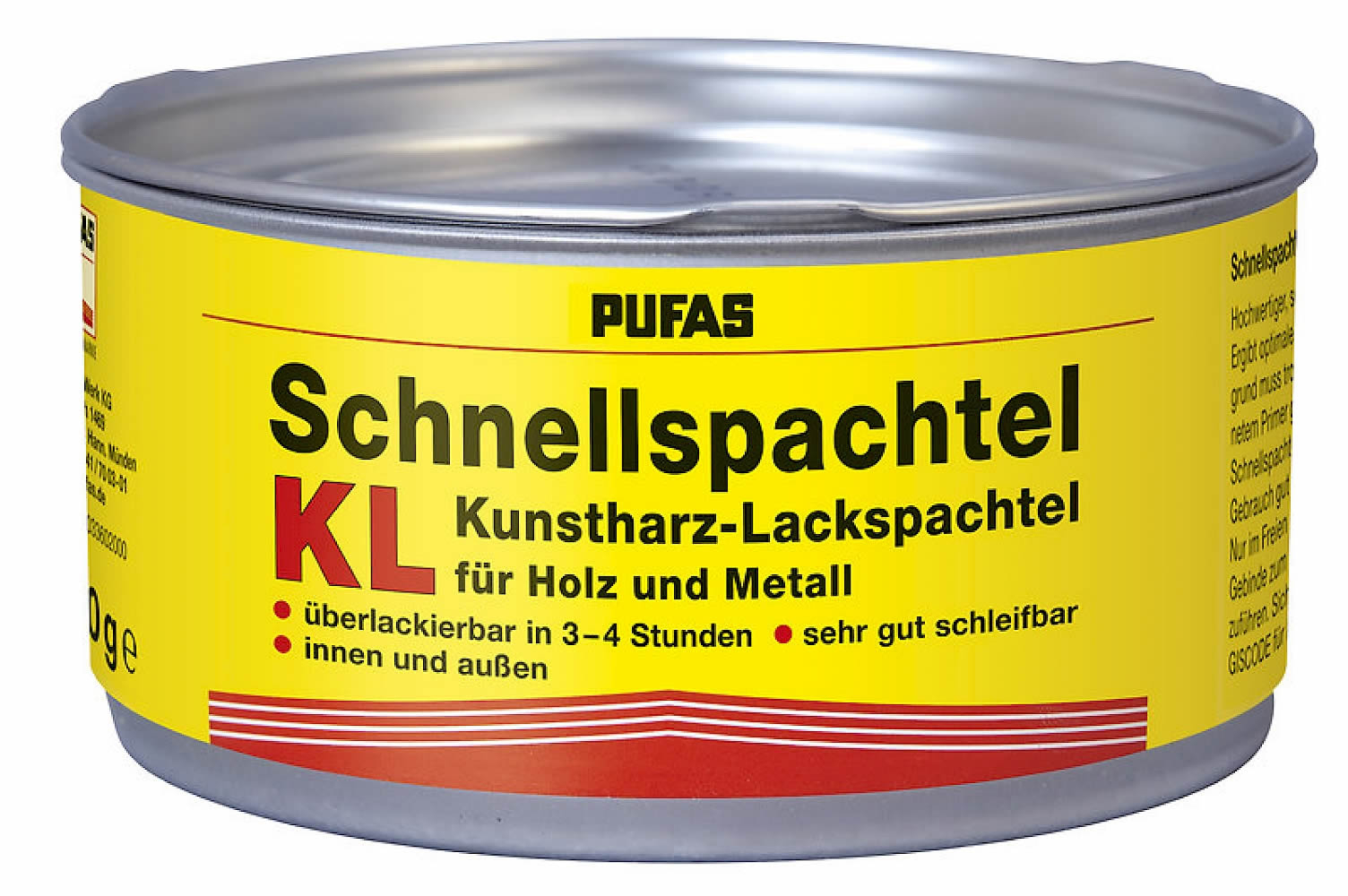 Pufas Schnellspachtel KL innen/außen