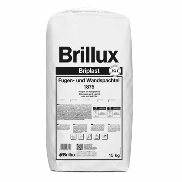Brillux Briplast Planofill 1875 weiß 15 KG ehem. Fugen- und Wandspachtel-0-187500150000
