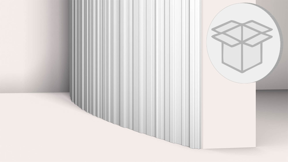 6er 3D-Paneel Box NMC ALLEGRETTO FLEX Noel Marquet Wandpaneel