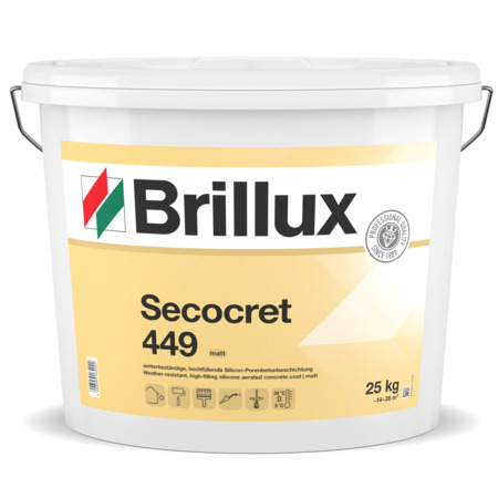 Brillux Secocret 449 Fassadenbeschichtung matt weiß 25 kg