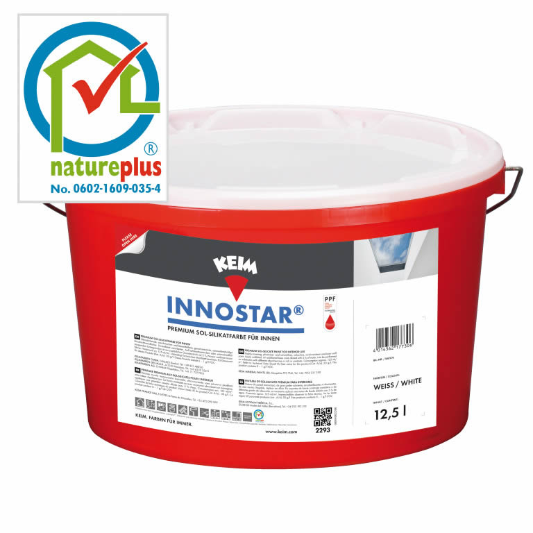 KEIM Innostar weiß Sol-Silikatfarbe für innen 12,5 ltr