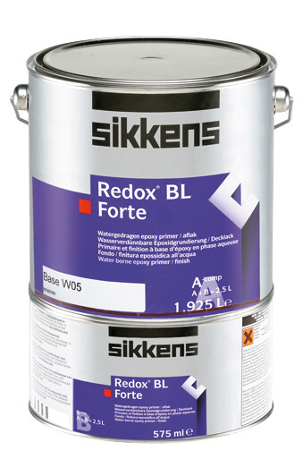Sikkens Redox BL Forte seidenmatter 2-K-Epoxy-Primer 1 Ltr. | weiß-3-55649M