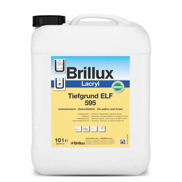 Brillux Lacryl Tiefgrund ELF 595 transparent 1 Ltr. _LW-0-059500010000M