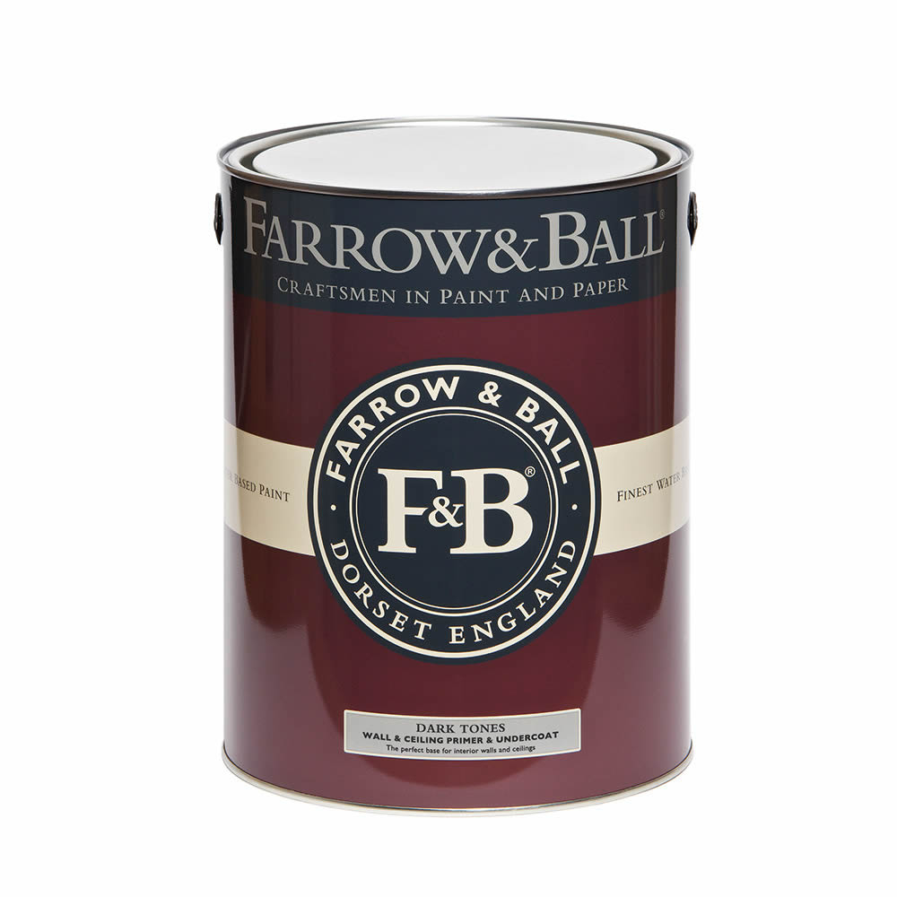 Farrow&Ball Wall & Ceiling Primer & Undercoat White & Light Tones- 2,5 Liter Dose