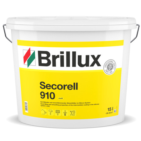 Brillux Secorell 910 Streichfüller matt weiß 15 Ltr.
