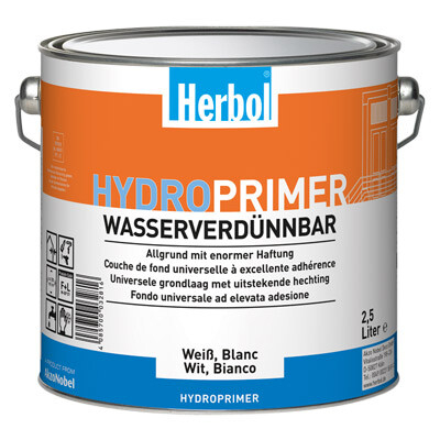 Herbol Hydroprimer Allgrund wasserverdünnbar 750 ml weiß -15-24124M